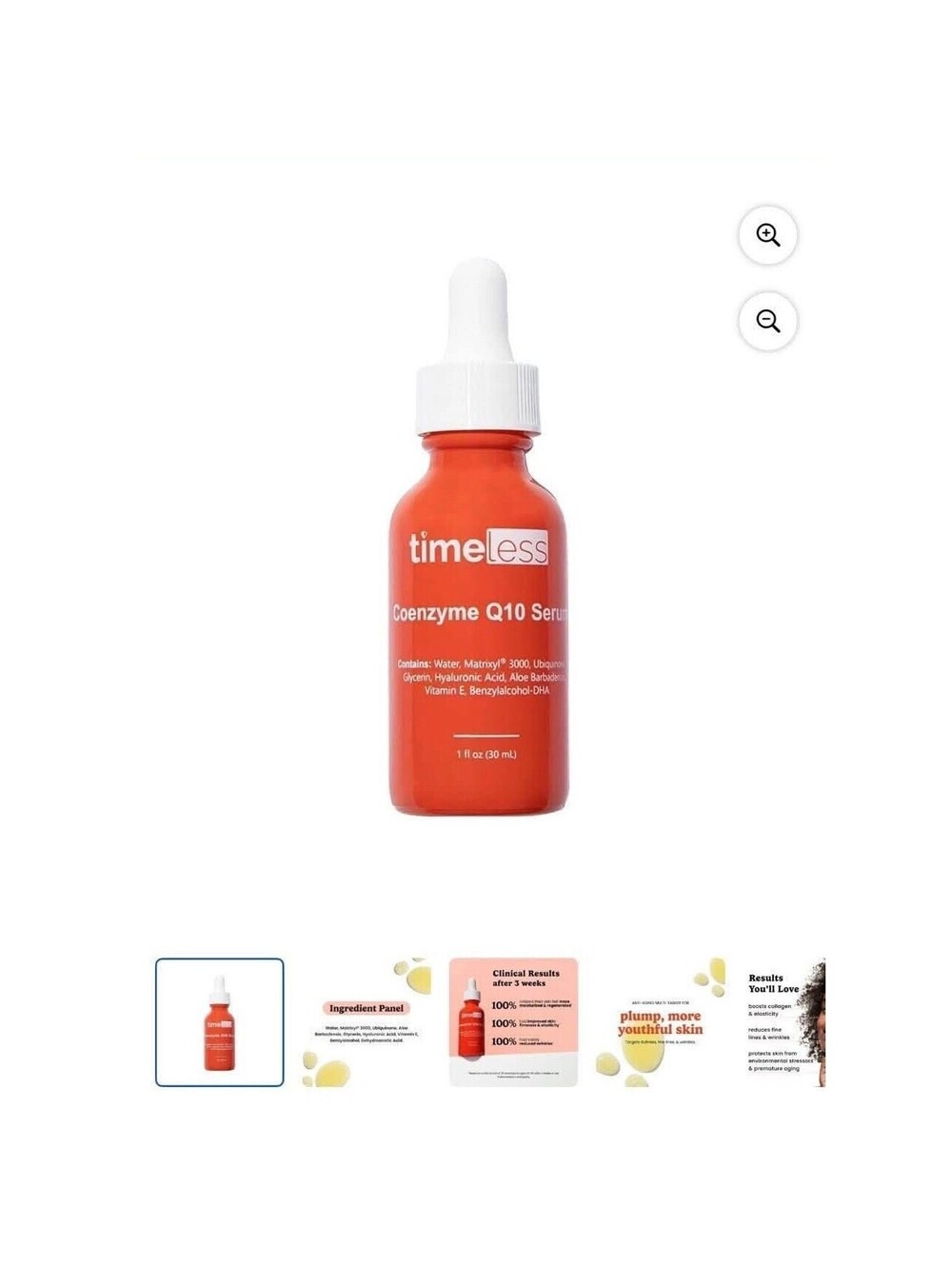 Timeless Skin Care Coenzyme Q10 Serum
